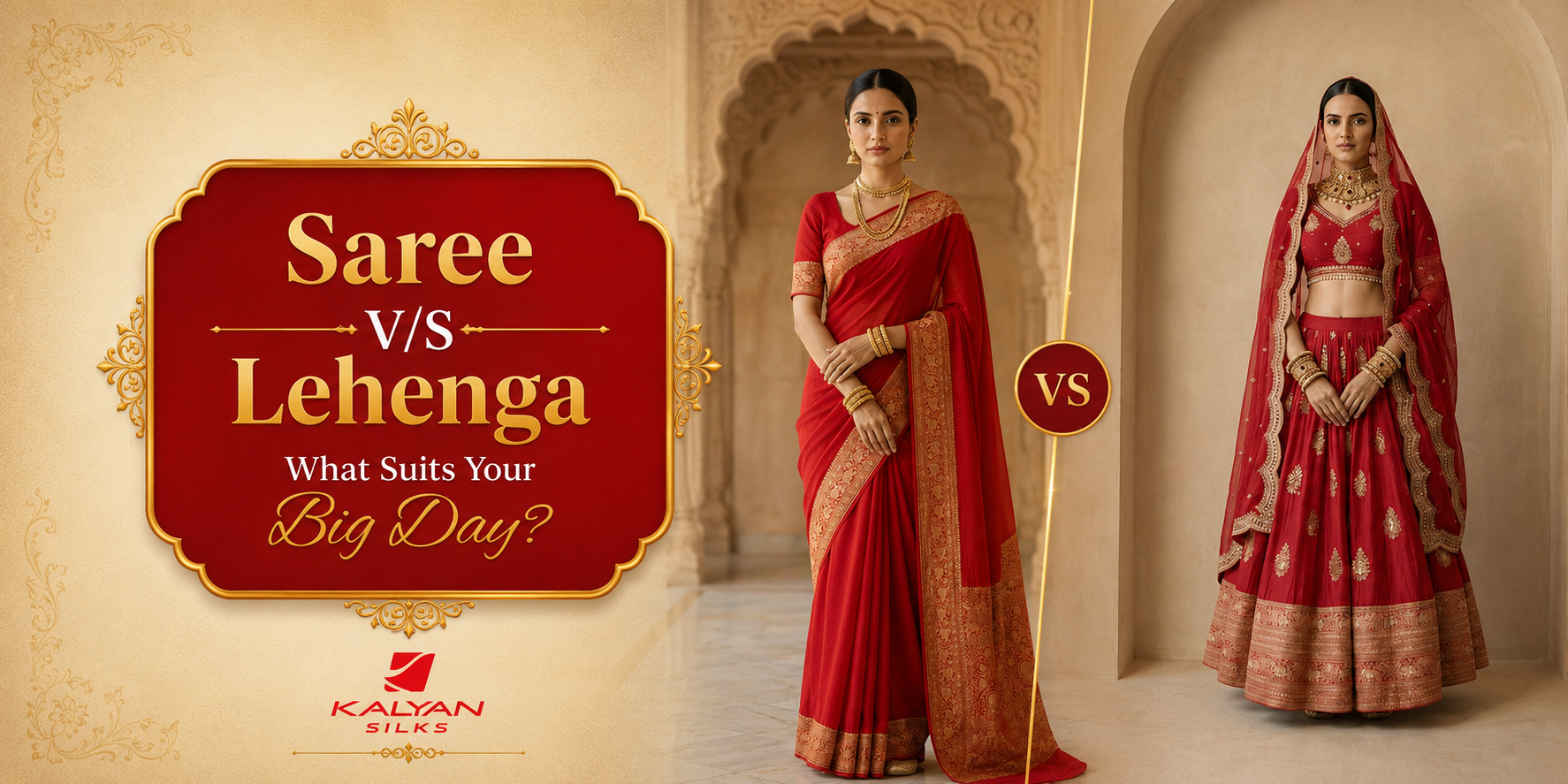 Bridal Saree or Bridal Lehenga: How to Actually Make the Decision