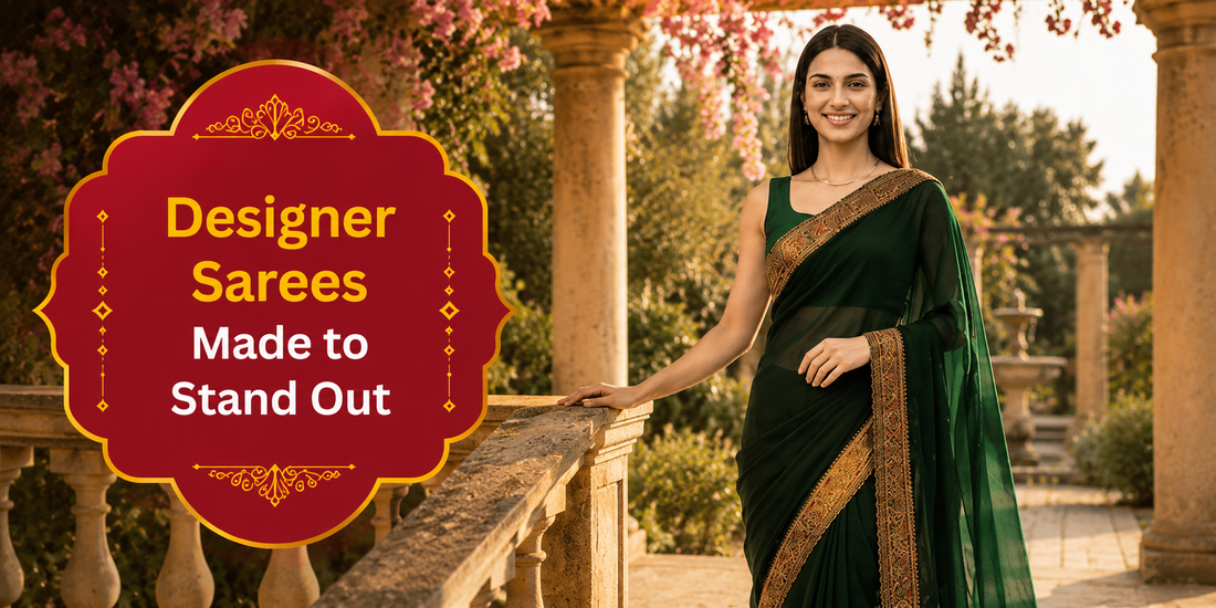 Designer Sarees: For Days You Want to Feel a Little Extra