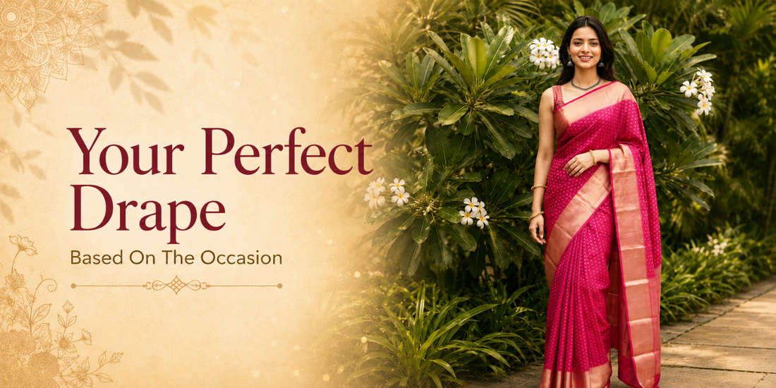 How to Choose a Saree Based on the Occasion