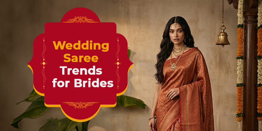 Latest Wedding Saree Trends for Brides in 2026