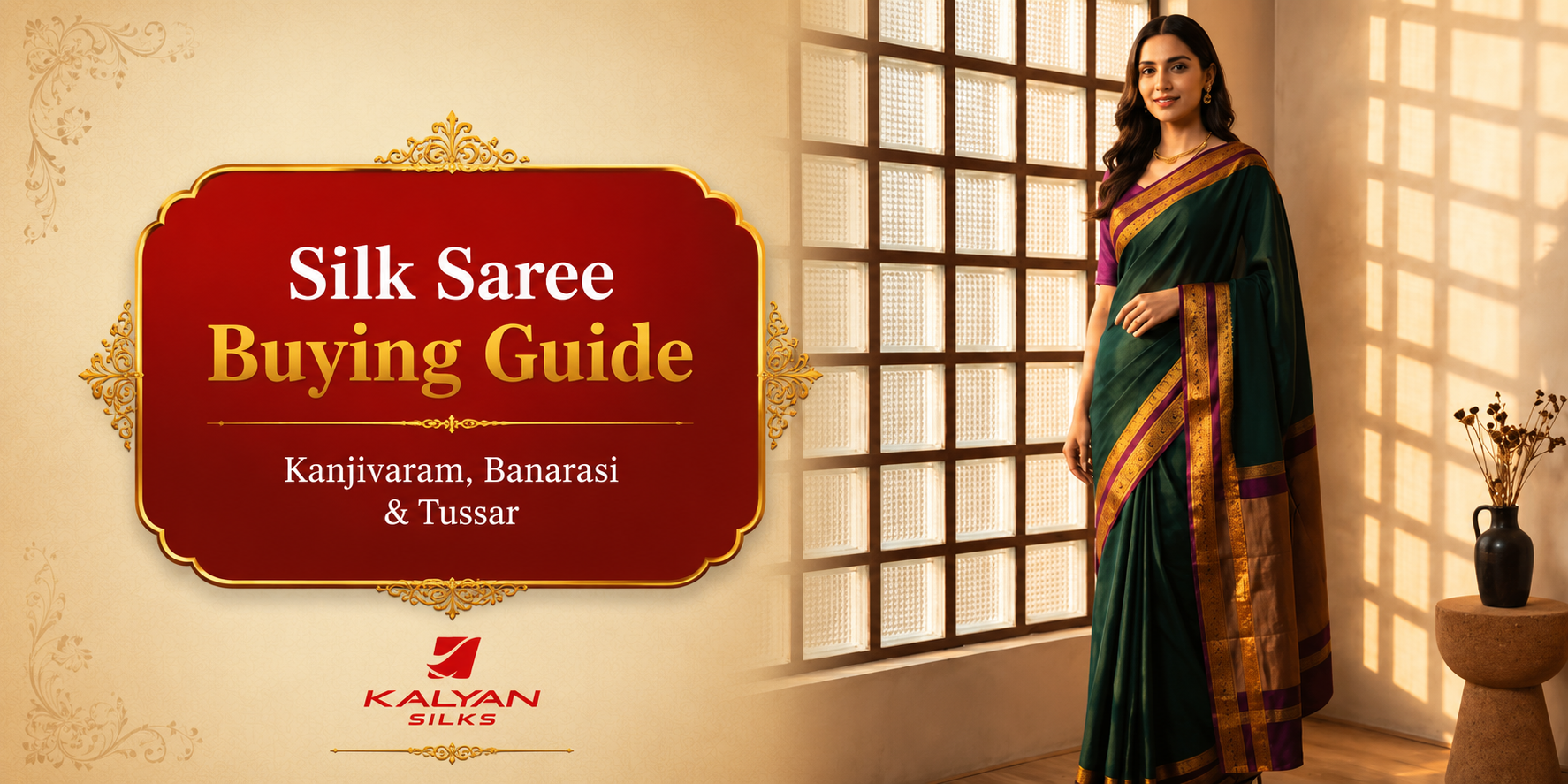 Silk Saree Buying Guide: Kanjivaram, Banarasi, and Tussar