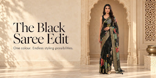 Black Saree Styling Guide: How to Create the Perfect Look