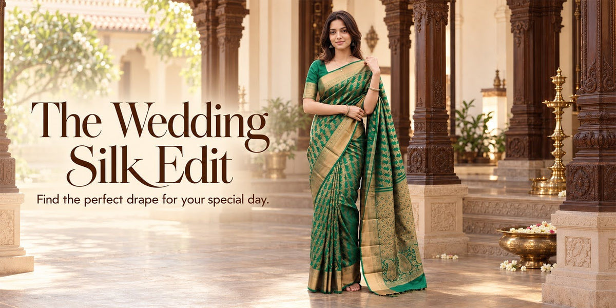 How to Choose a Silk Saree for a Traditional Wedding