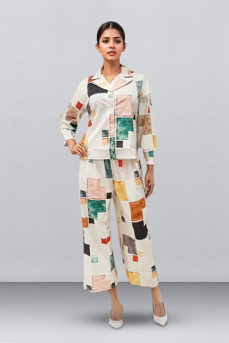 Easz’s Multi Color Soft Cotton Sleep Wear With Print Design