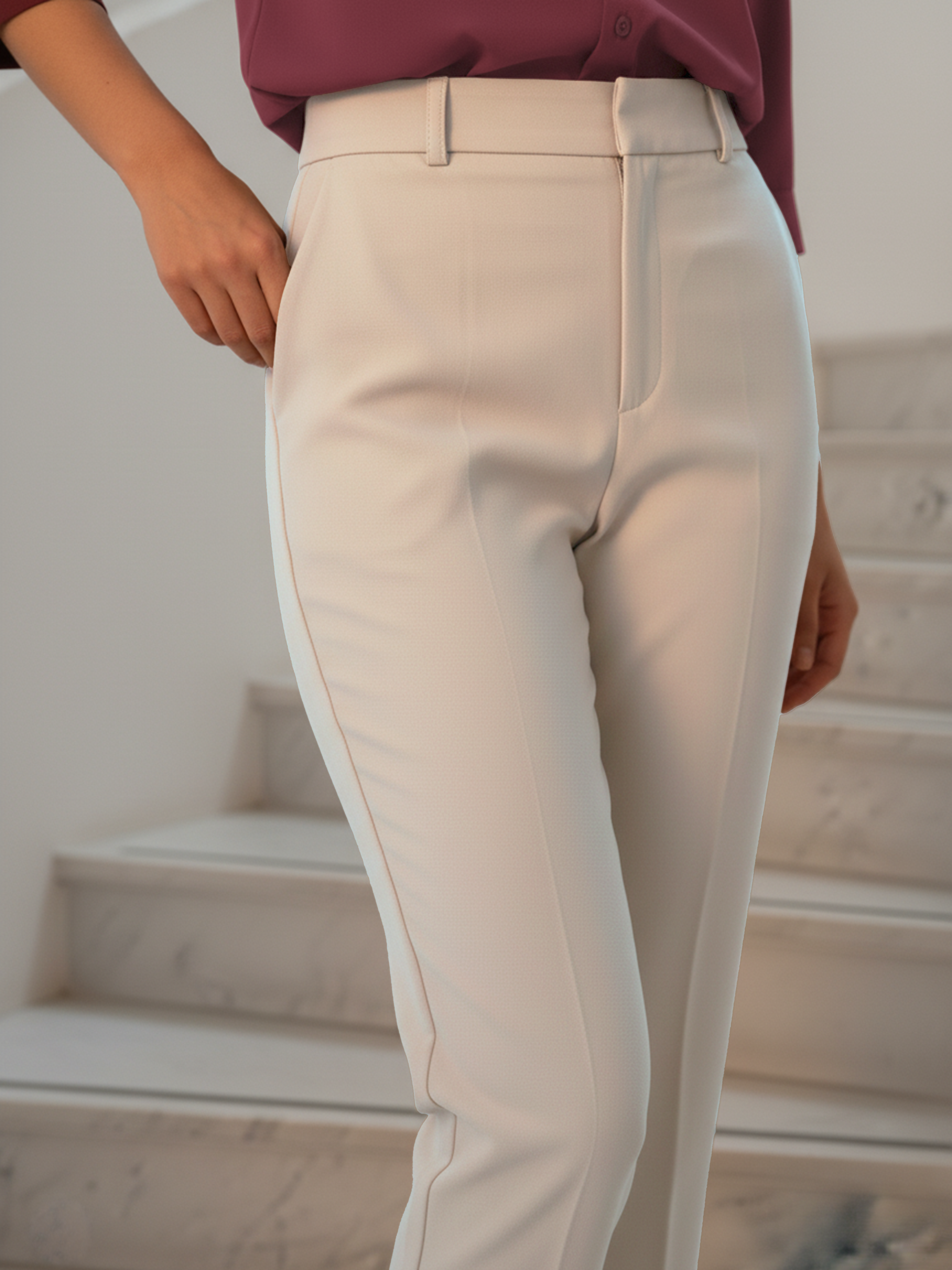 Fawn Formal Trouser For Women