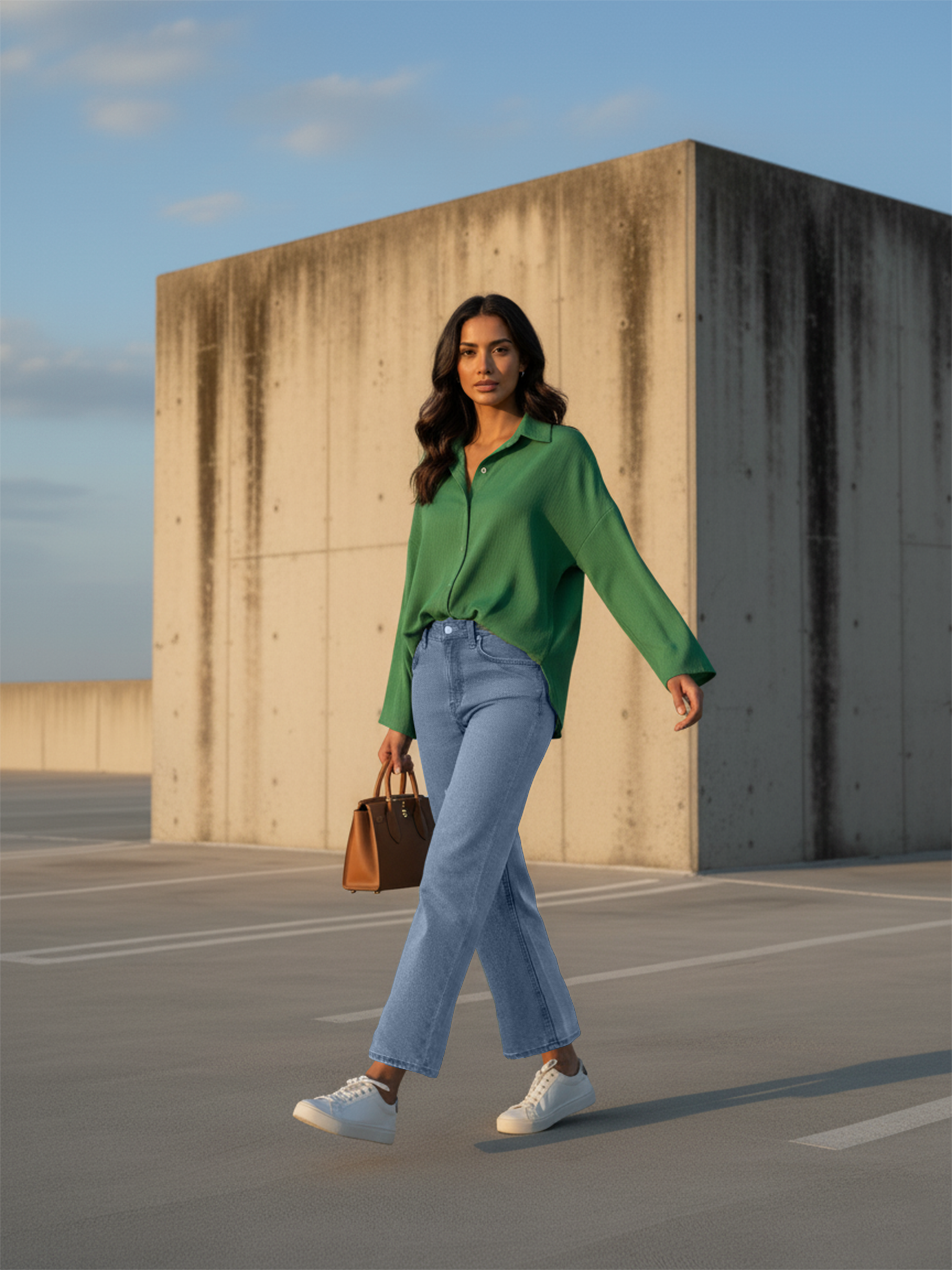 Ice Blue Boot Cut Jeans for Women