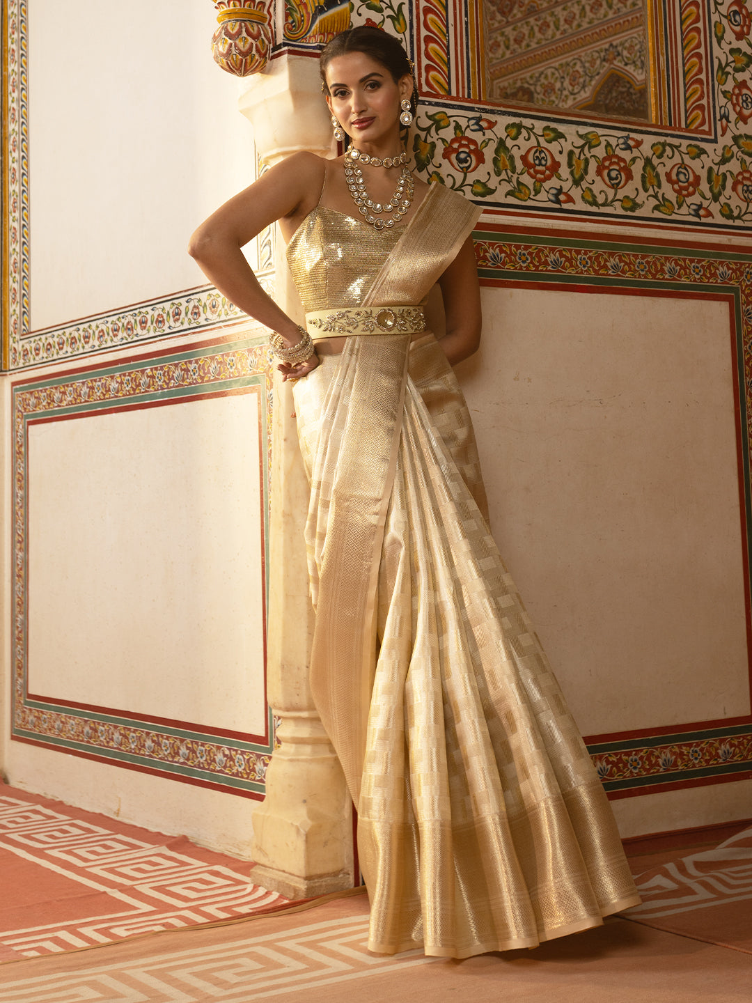 Traditional Modern Artistry Bridal Saree
