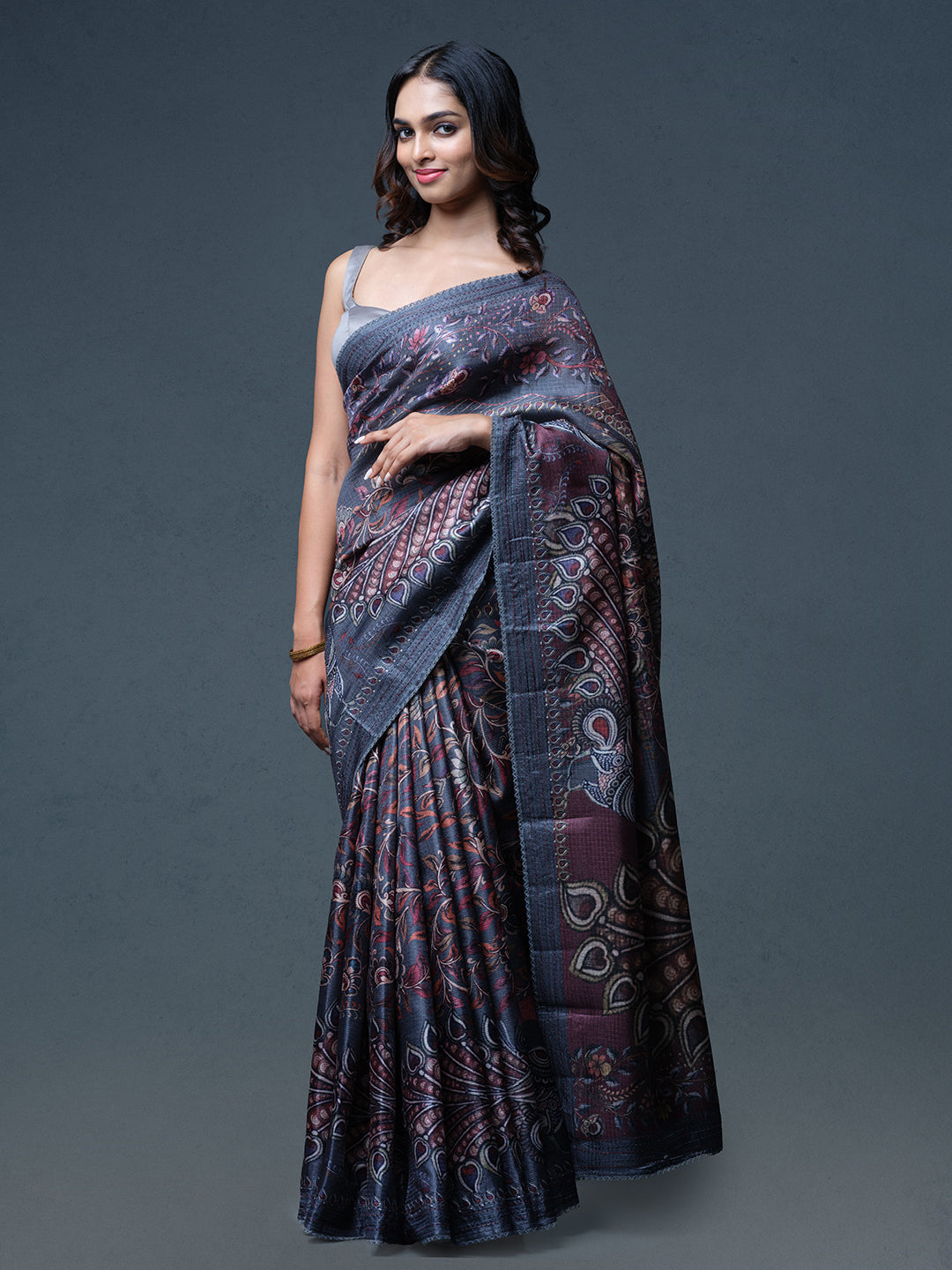 Kalamkari Print Ethnic Saree