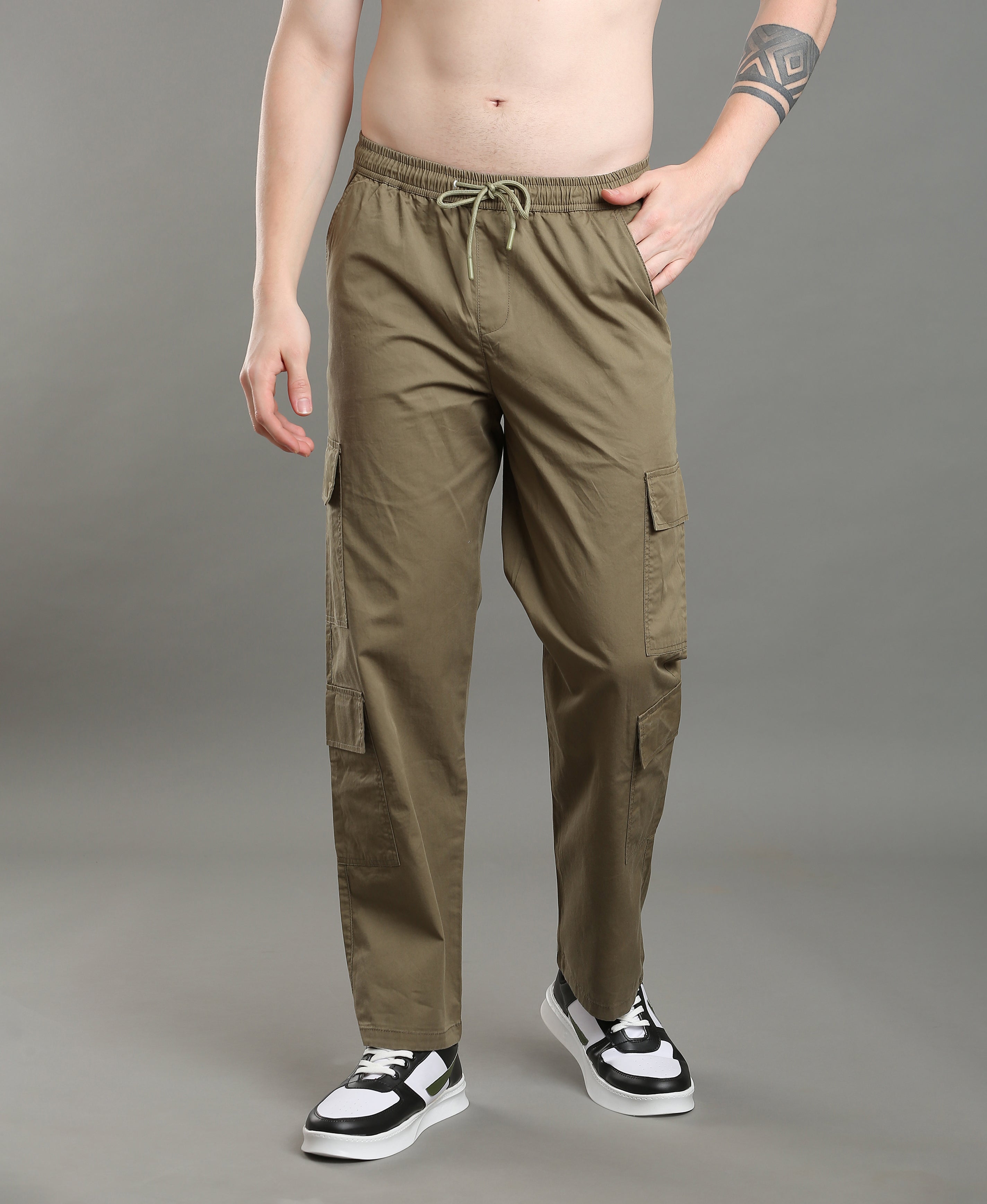 Forestmark Twill Cargos For Men