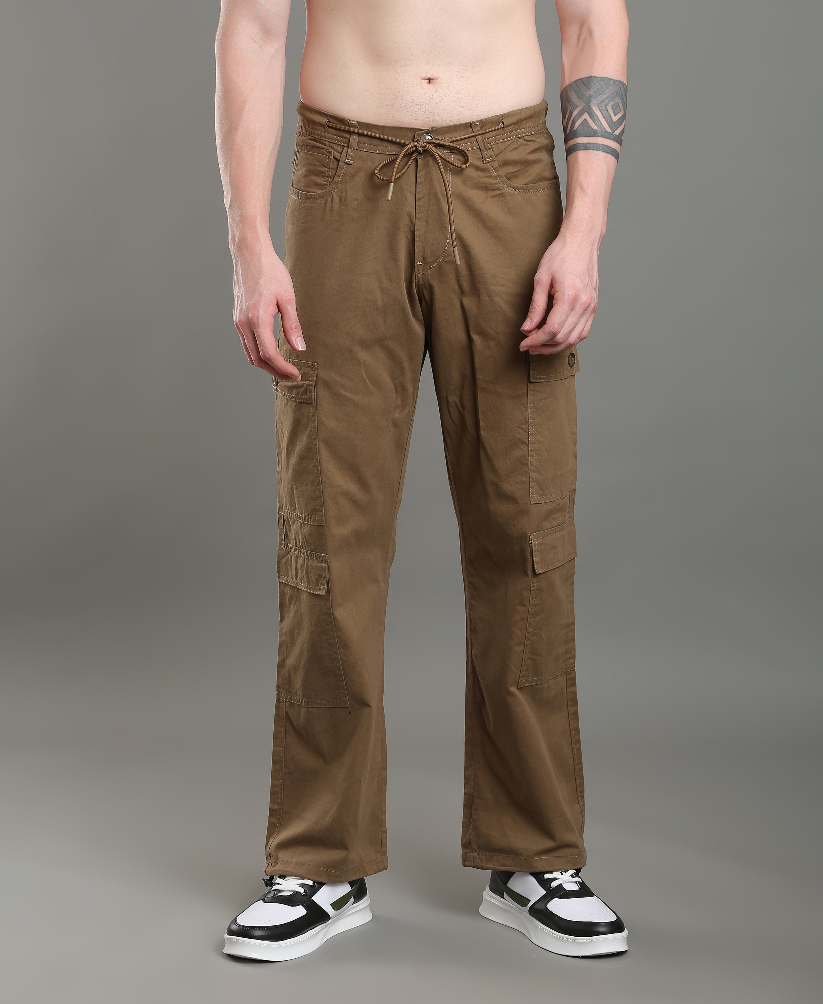 Earthbound 8-Pocket Twill Cargos For Men
