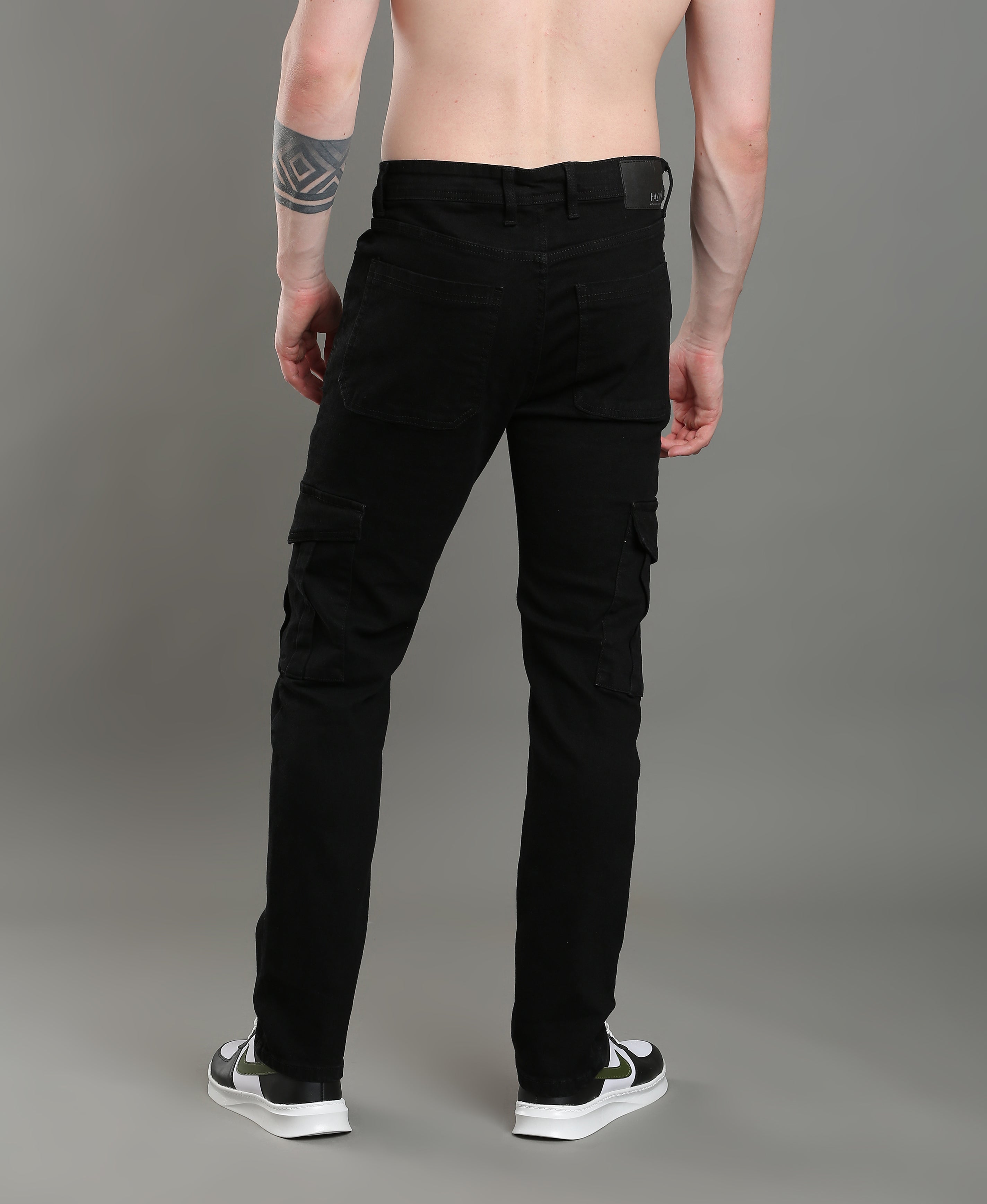Inkstone Tactical Denim Cargos For Men