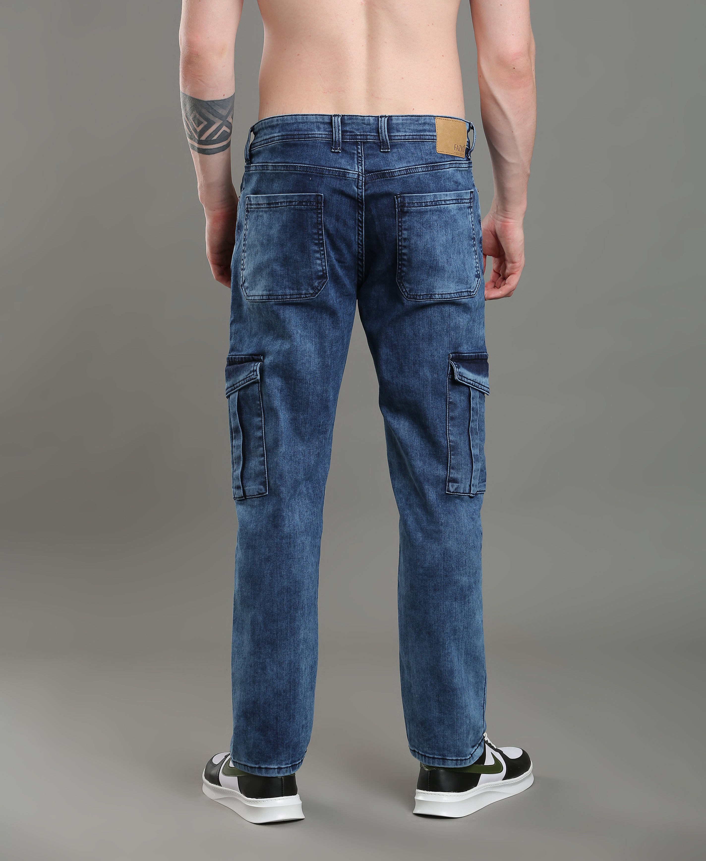 Obsidian Gear Denim Cargos For Men