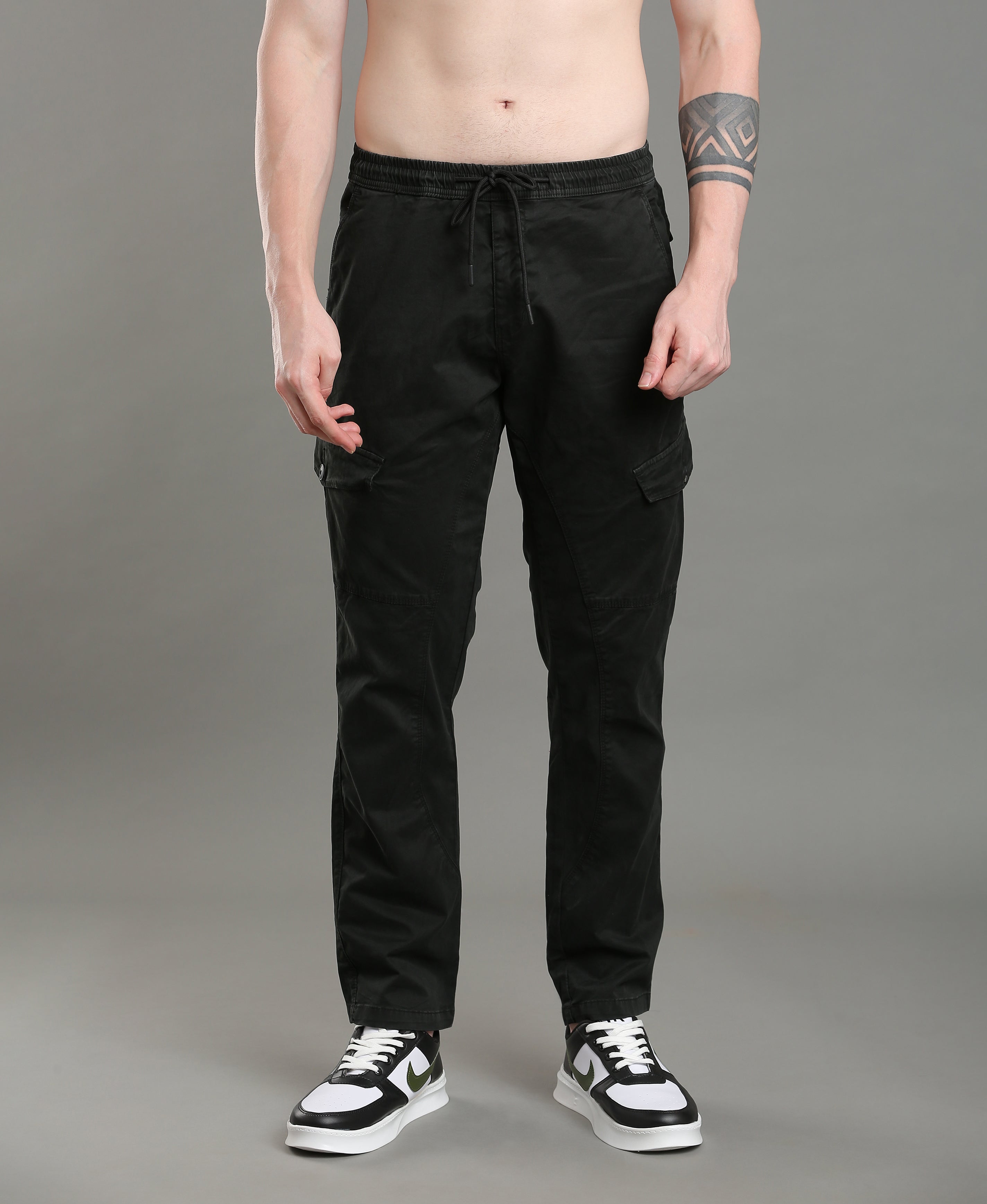 Pine Code 6-Pocket Twill Cargos For Men