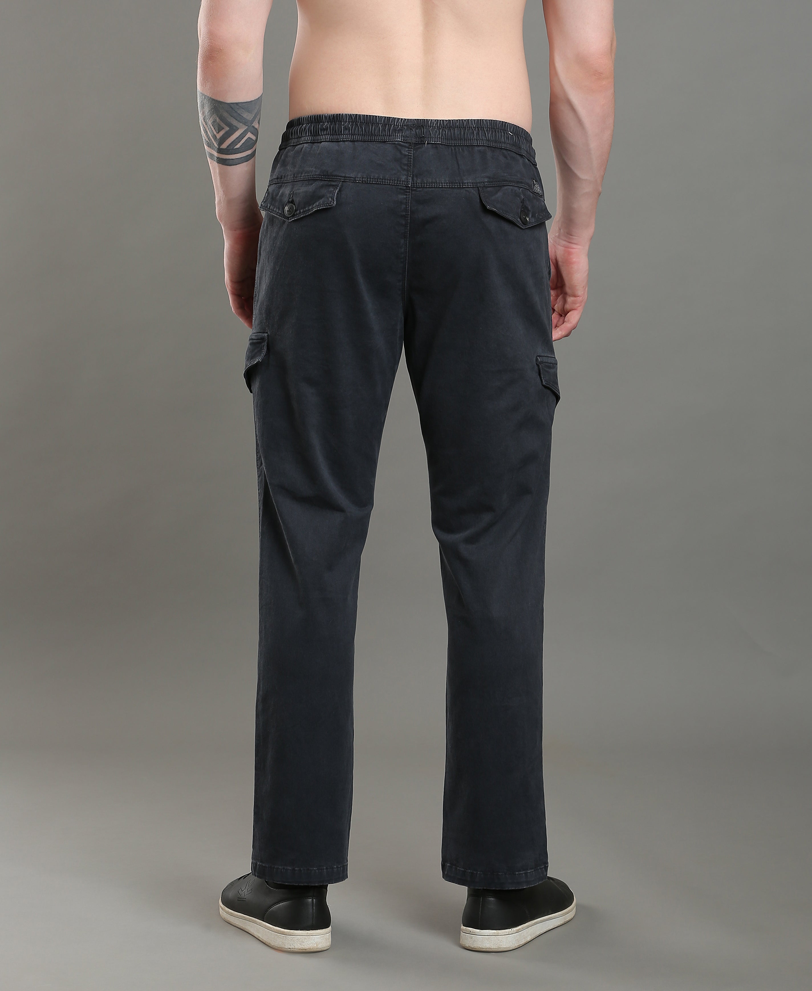 Blue Breeze 6-Pocket Twill Cargos For Men