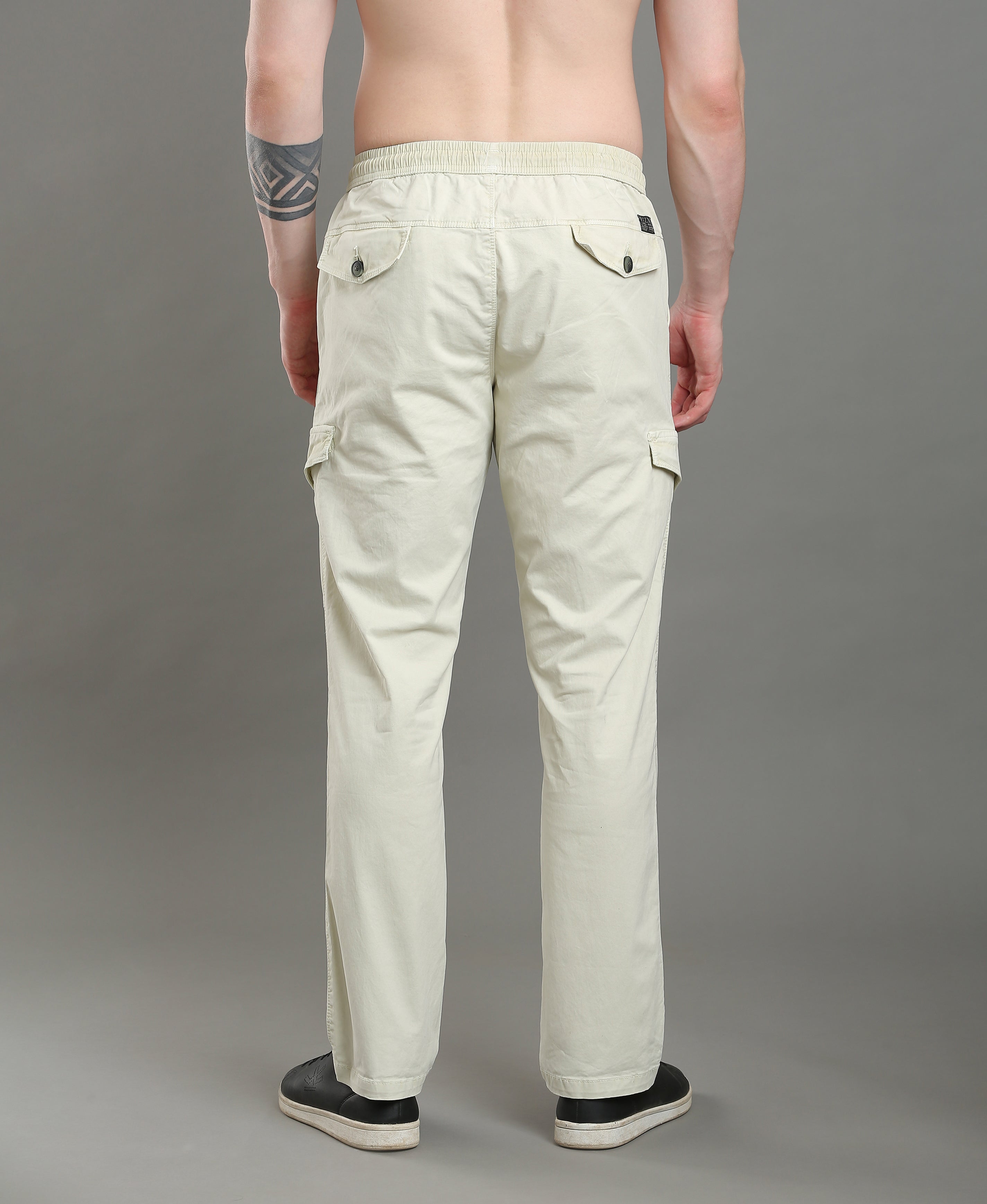 Pista Wave 6-Pocket Twill Cargos For Men