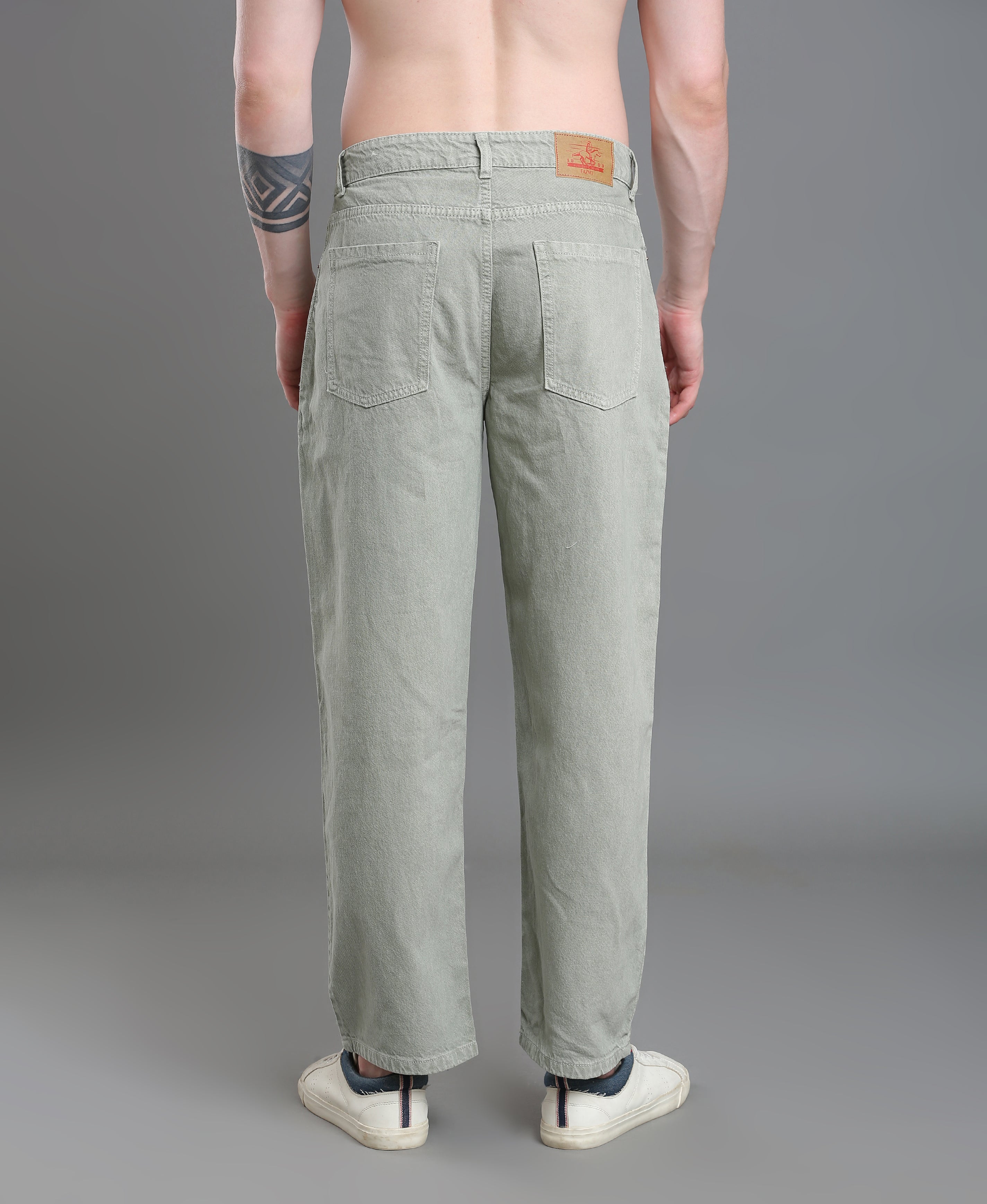 Leaf Trail Denim Jeans For Men