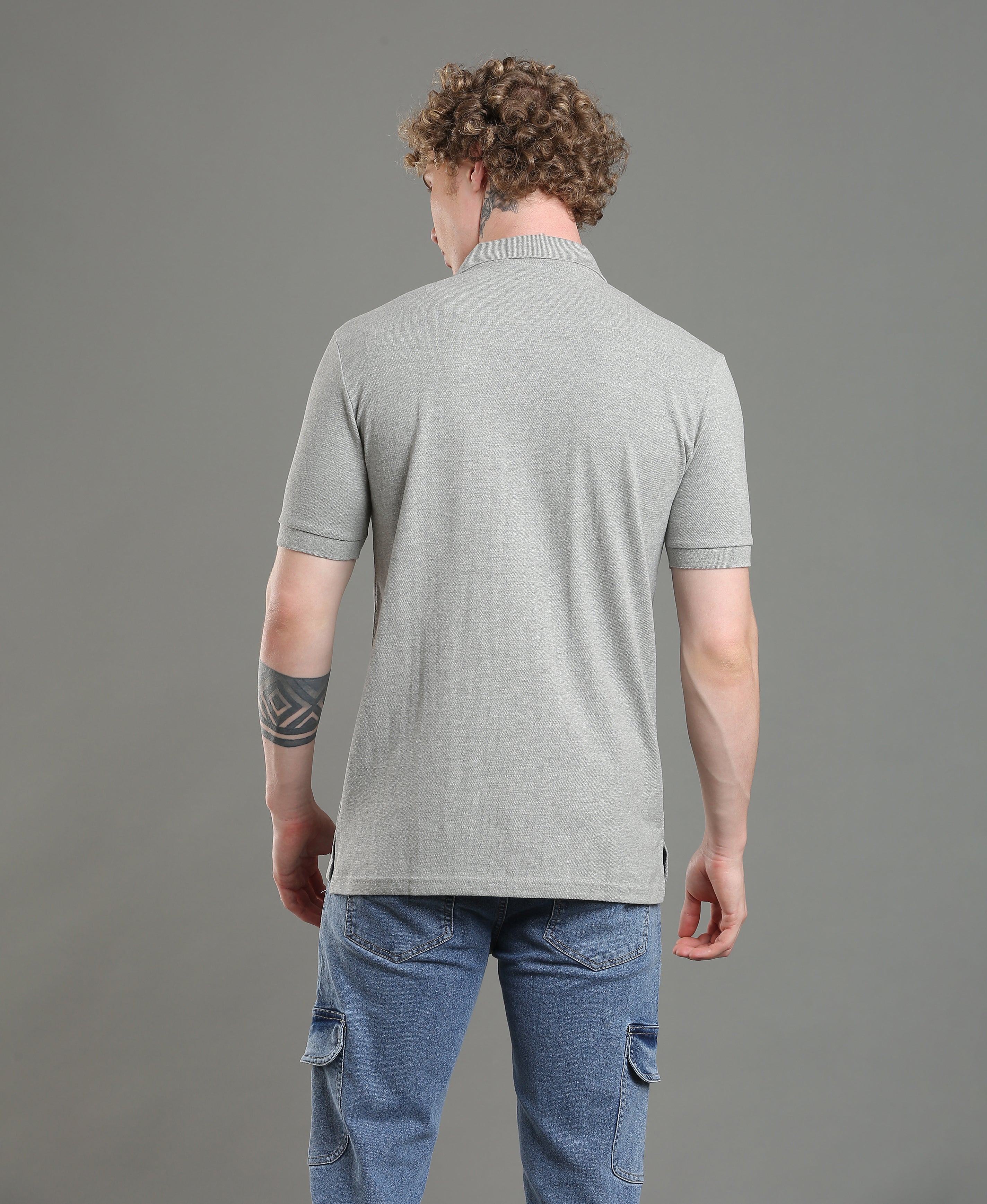 Steel Blend Classic Polo For Men