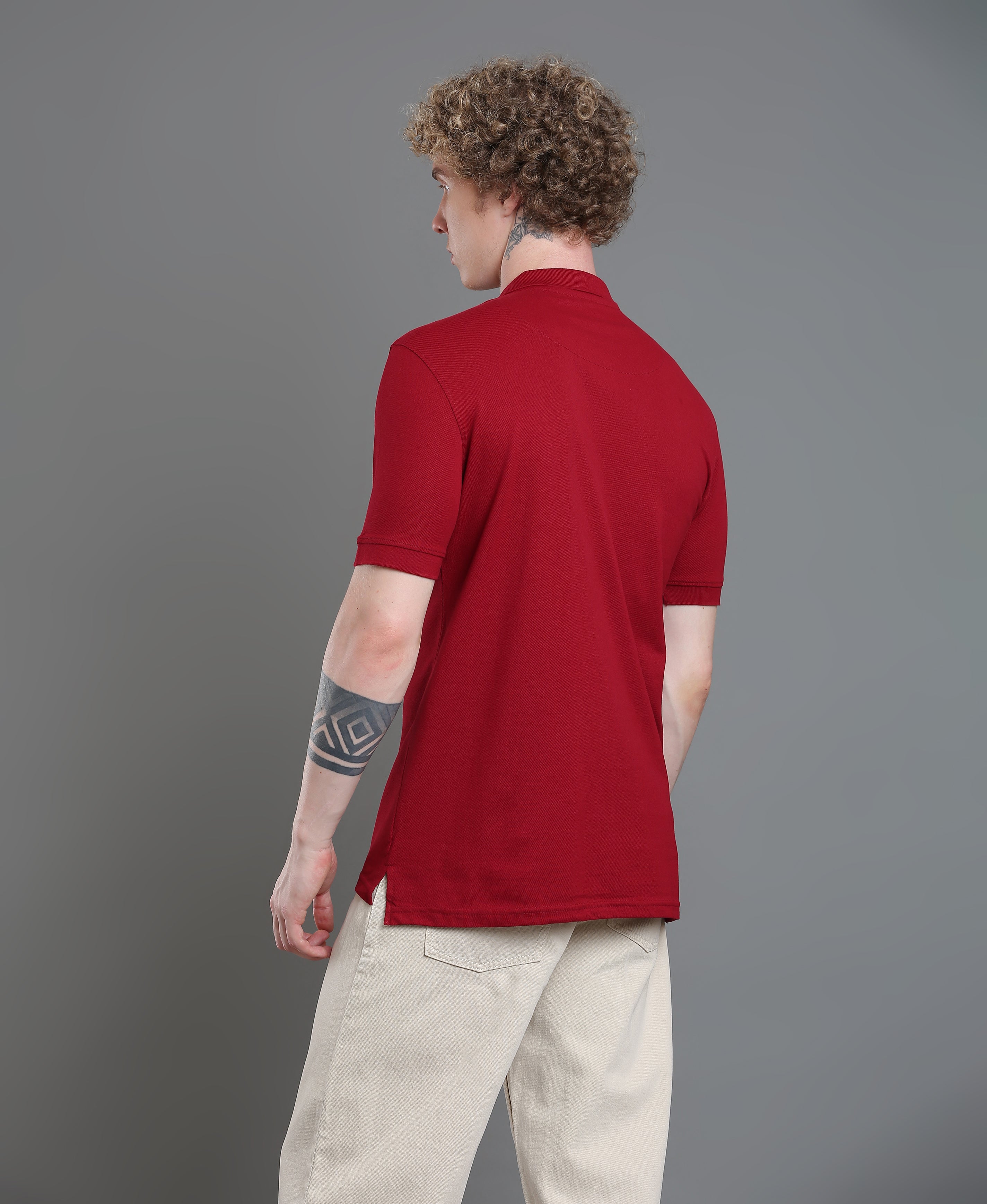 Crimson Line Classic Polo For Men