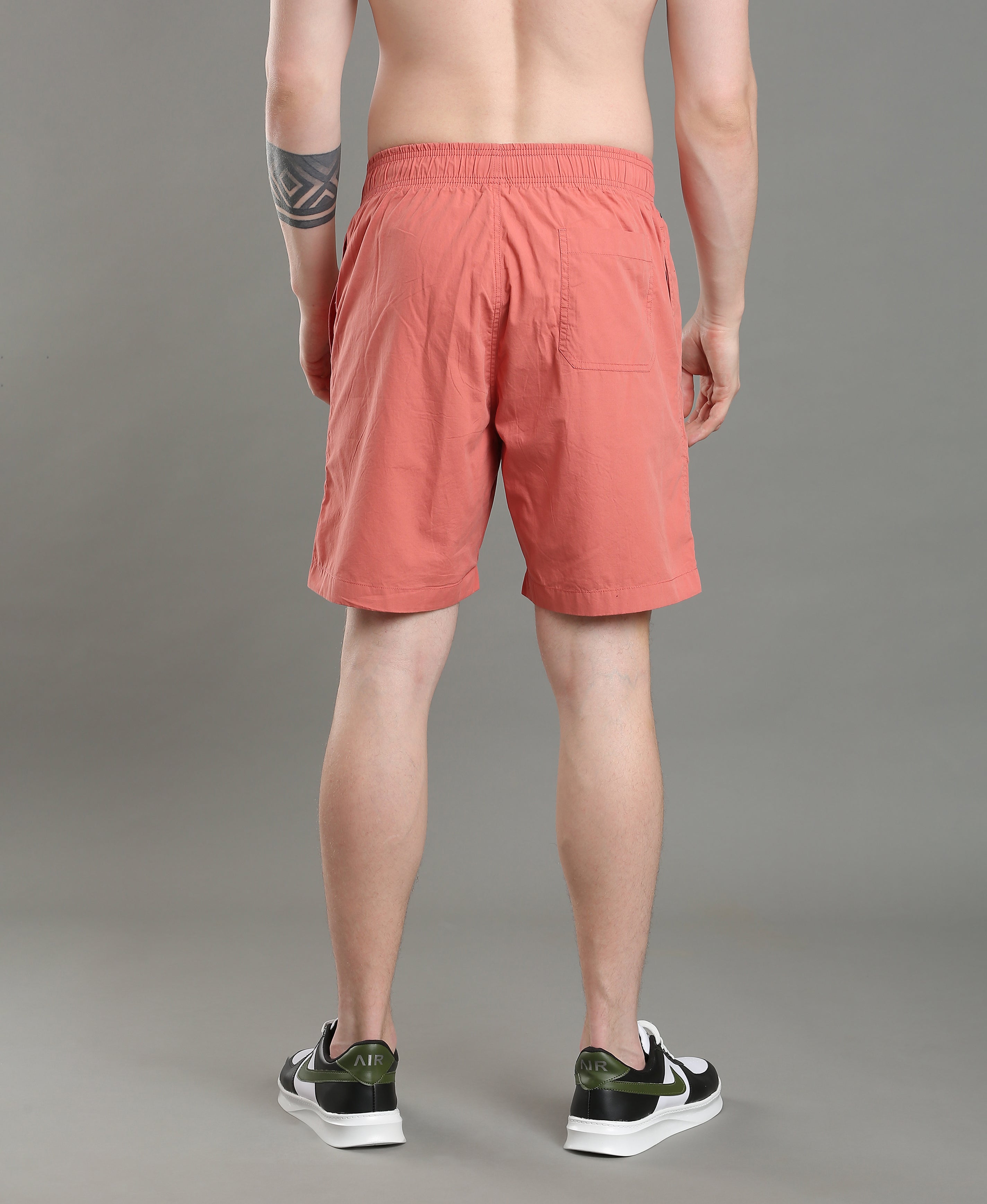 Ember Clay Cotton Shorts For Men
