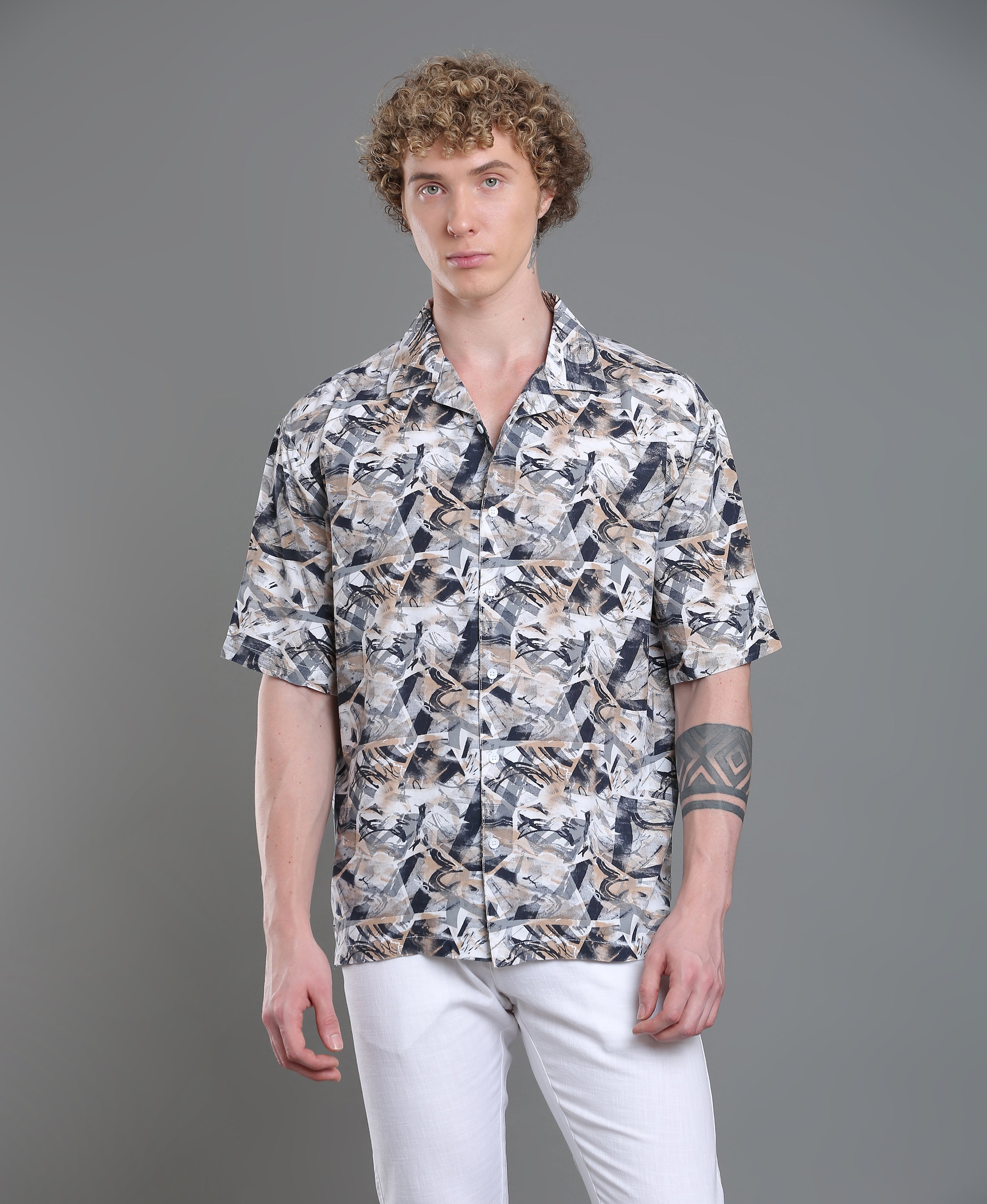 Sunset Haze Regular Shirt For Men