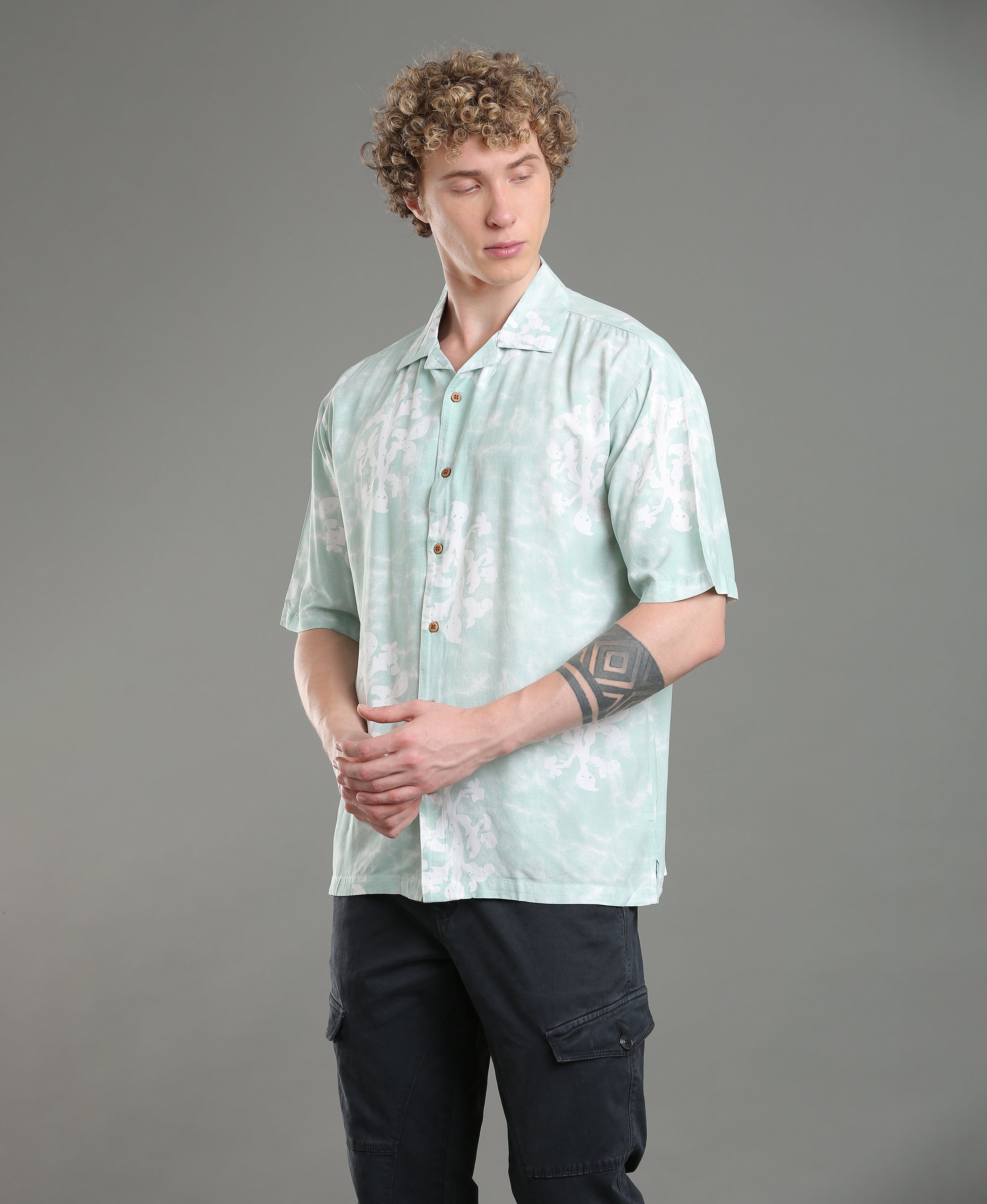 Mint Grove Regular Shirt For Men