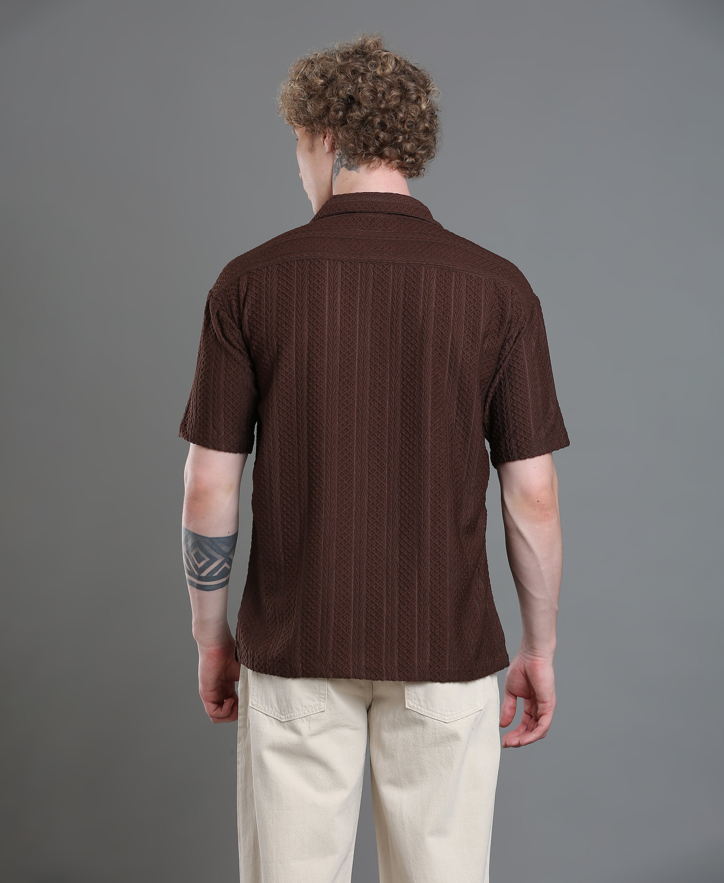Timber Tone Relax Fit Shirt For Men
