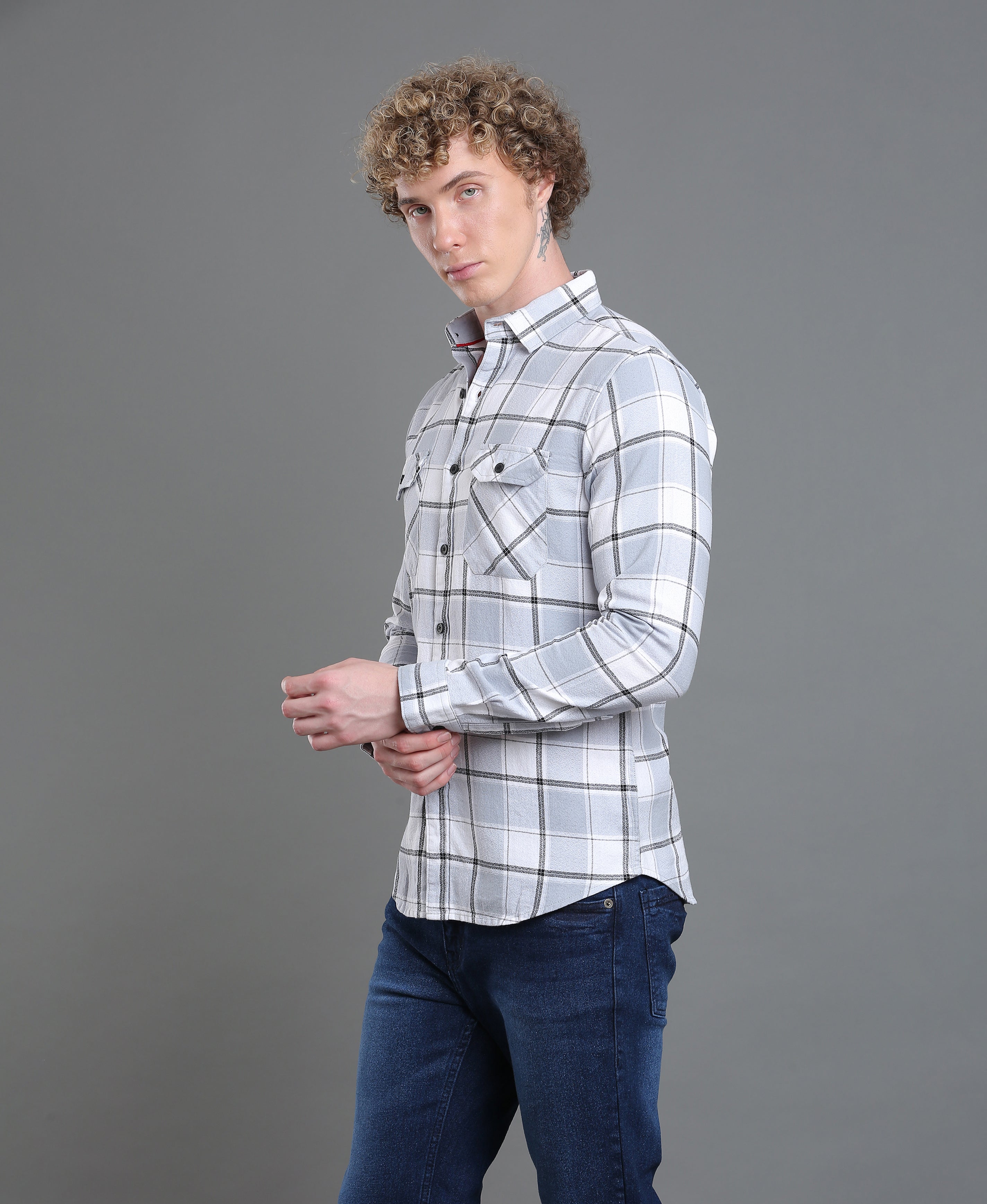 Ash Luxe Slim Shirt For Men