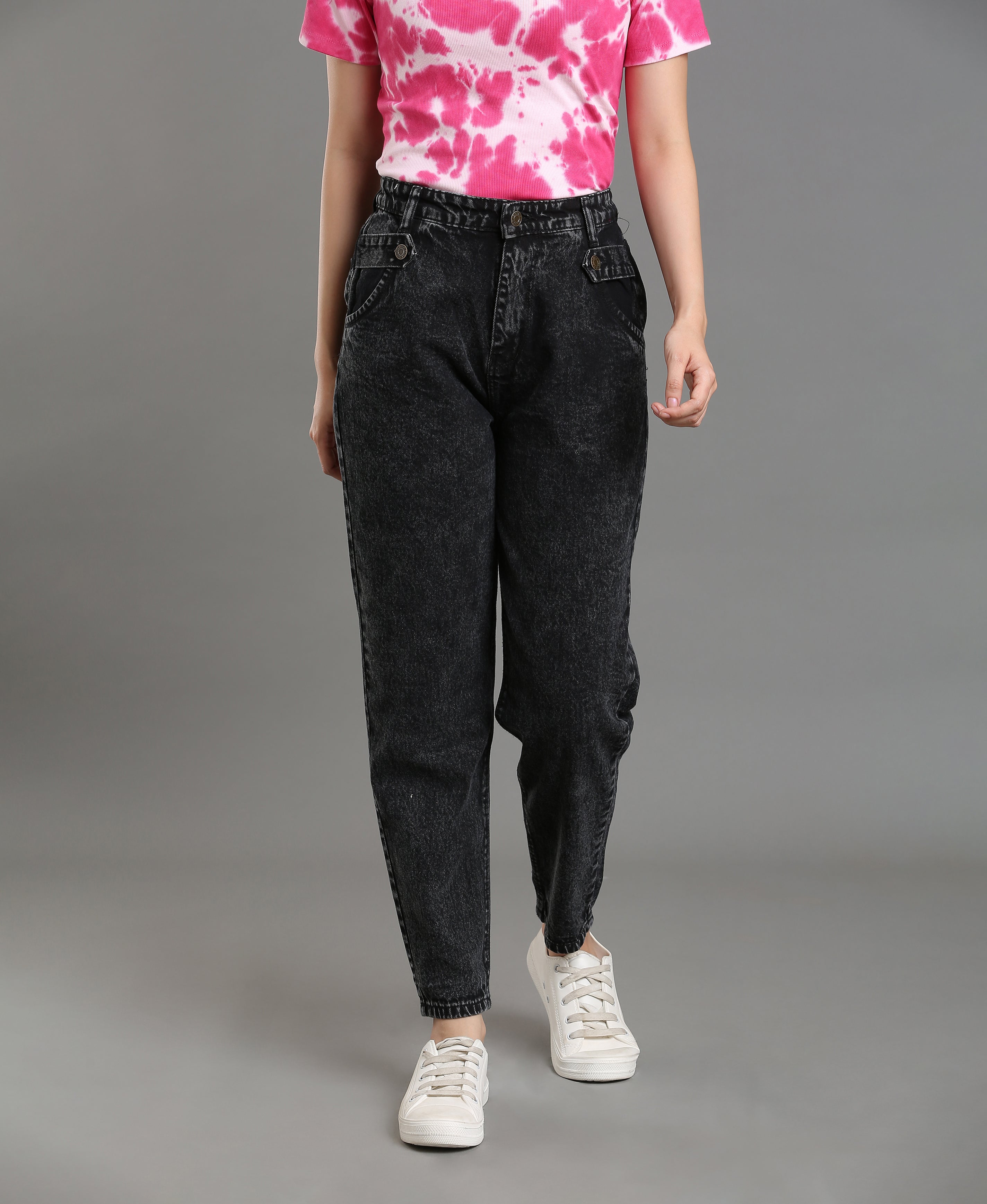 Noir Classic Denim Jean For Women