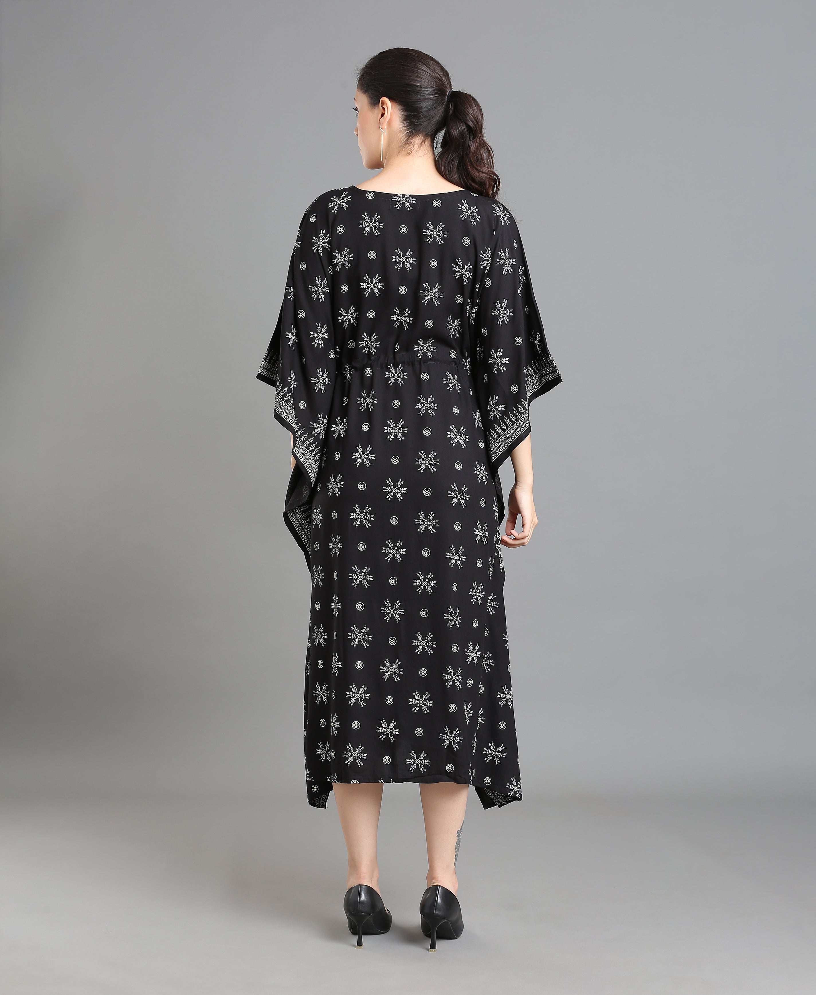 Eclipse Floral Luxe Kaftan For Women