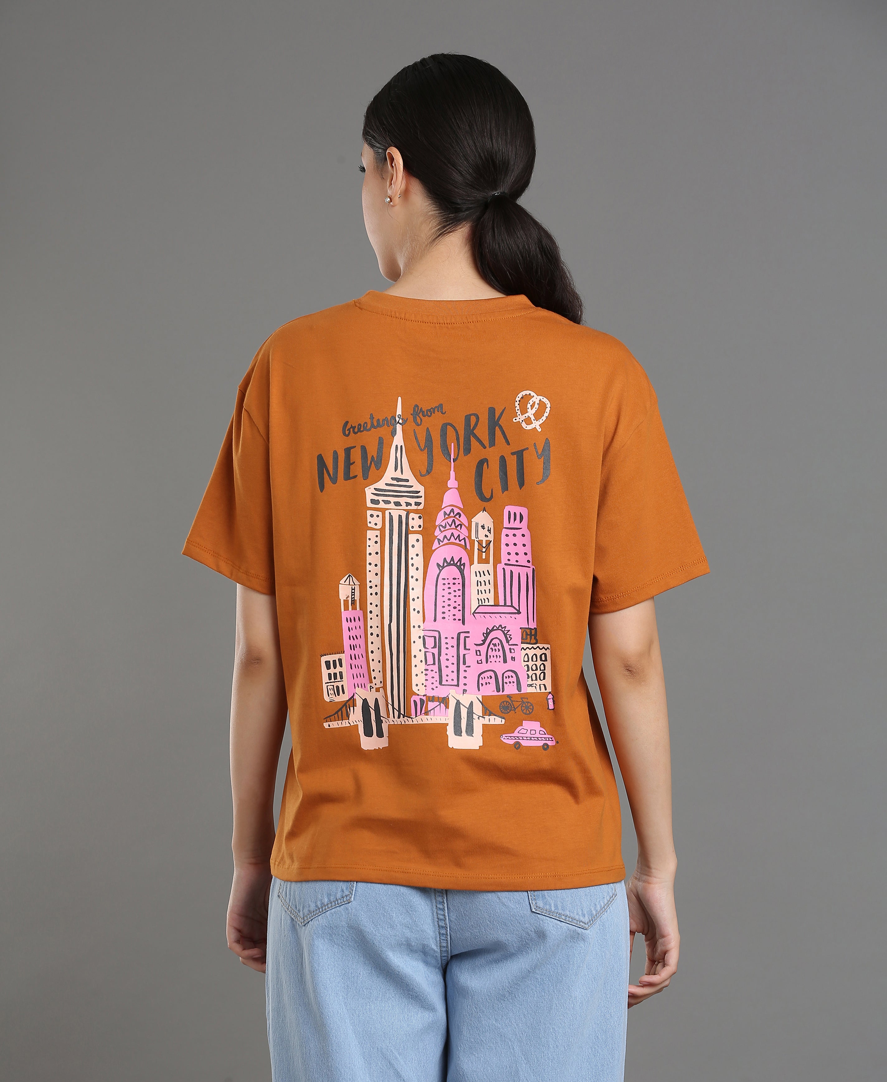 Cocoa Cotton Tee For Women